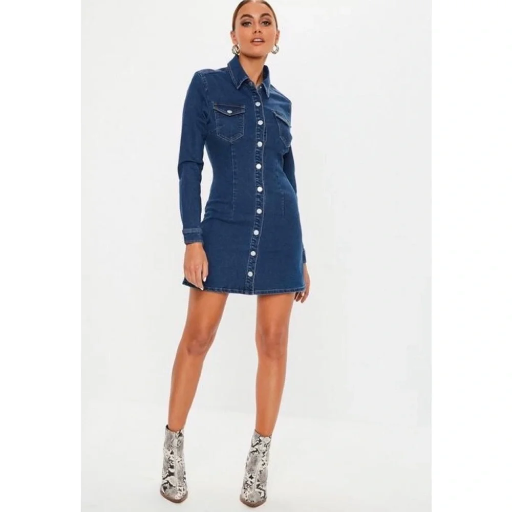 Denim Dress - Picture 2 of 4